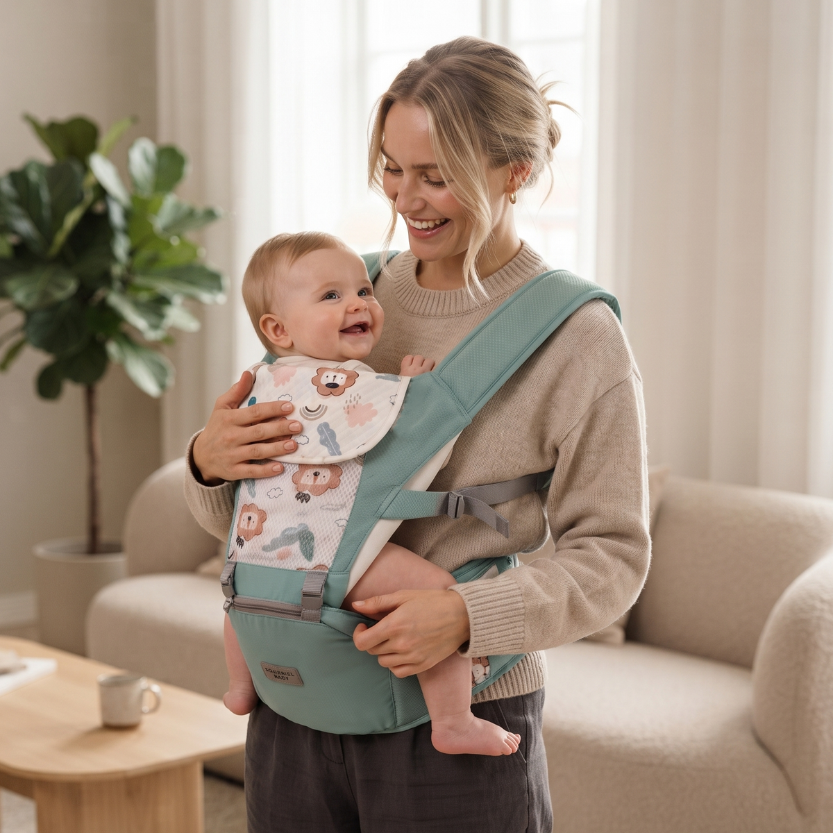 Premium Bauchtrage SQUIRREL BABY